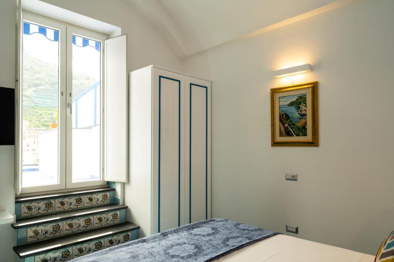 Grecale - Amazing Apartment With Patio And Sea View Maiori Exterior foto